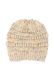  Ponytail Knitted Beanie