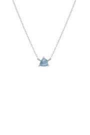  Silver Opal Necklace