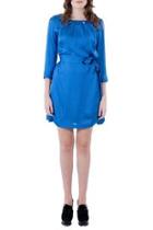  Gems Satin Dress