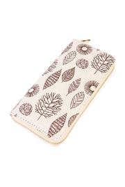  Brown Leaf Aztec Wallet