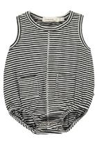  Fine Striped Romper