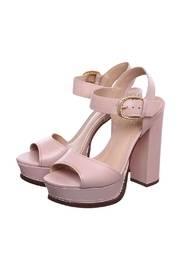 Nude Platform Sandals