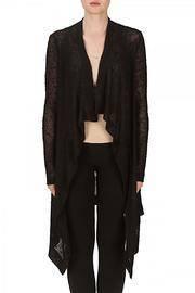  Sheer Knit Duster