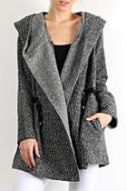  Belted Pattern Coat