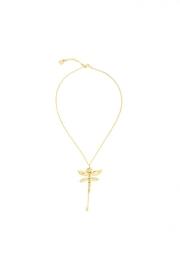  Gold Dragonfly Necklace