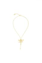  Gold Dragonfly Necklace