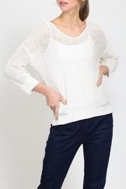  Shoulder V-neck Sweater
