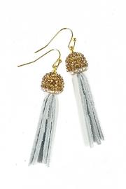 White Tisla Earrings