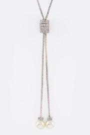 Crystal Hoop Sliders-necklace