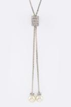  Crystal Hoop Sliders-necklace