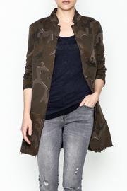  Camo Long Blazer