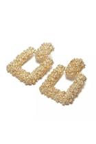  Gold Square Earring