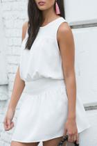  White Smocked Dress