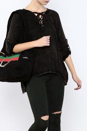  Thermal Lace Up Top