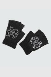 Fingerless Black Gloves