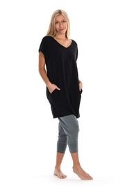  Black Tencel Tunic