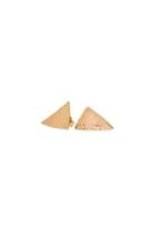  Hammered Triangle Studs