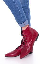  Bordo Oxford Booties