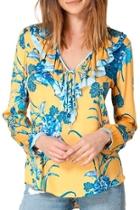  Parker-ruffle Satin Top