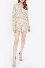  Taupe Notch Romper