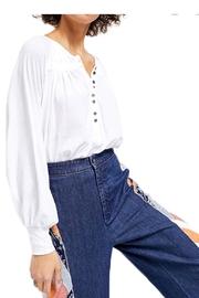  White Crop Shirt