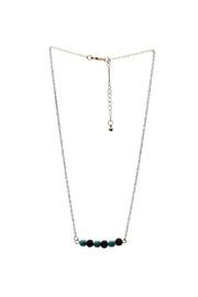  Turquoise & Lava Necklace