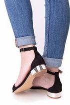 Silver Heel Sandal