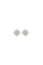 Silver Starburst Earring