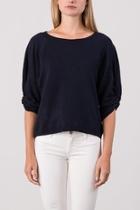  Knot Sleeve Pullover