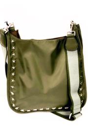  Nylon Star Grommet Messenger Bag W/adjustable Stripe Web Strap