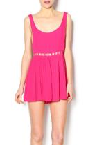  Pink Cover Up Romper