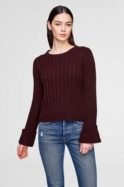  Wide-rib Cuffed Sweater