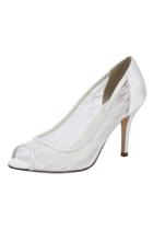  Scrumptious Ivory Lace Heel