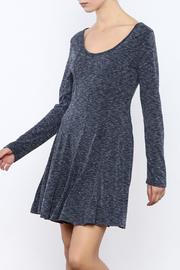  Navy Heathered Dress