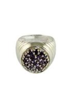  Purple Zirconia Ring