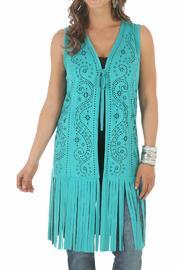  Fringe Vest Scrollwork