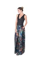  Optical Flower Gown