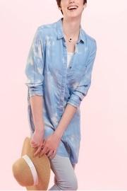  Tie-dye Denim Tunic
