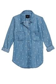  Denim Button Up Top