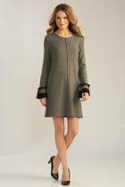  Ruffle Cuff Dress
