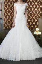  Off-shoulder Bridal Gown