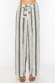  Striped Split Pants