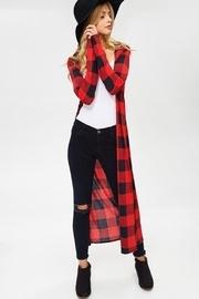  Buffalo Plaid Duster