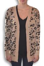  Leopard Print Cardigan