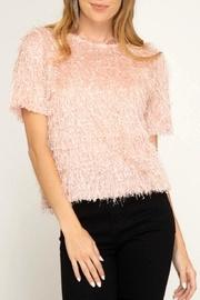  Fuzzy Fringe Top