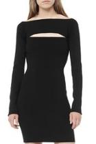 Long Sleeve Bandeau Dress