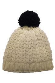 Nirvanna White Pom Beanie