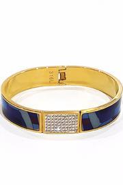  Blue Enamel Bangle