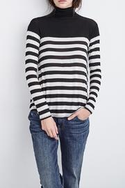  Striped Turtleneck
