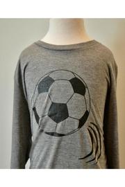  Grey/black Soccer T-shirt